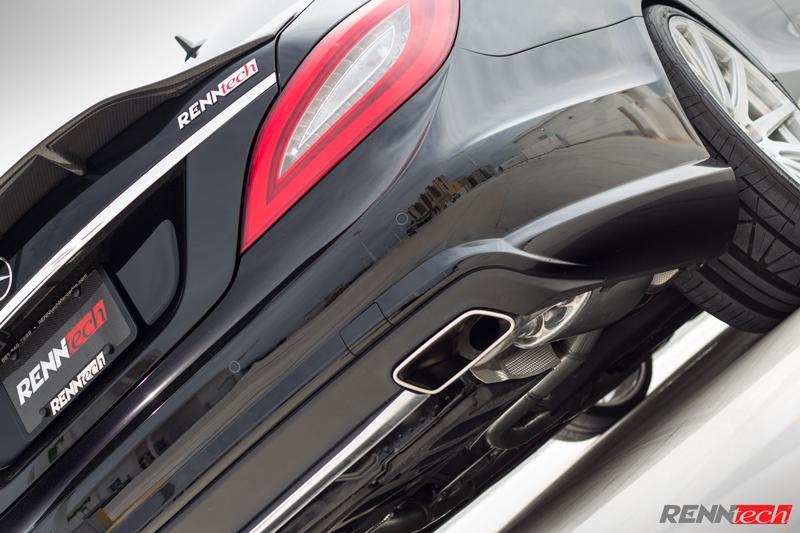 RENNtech | Stainless Steel Sport Mufflers | C218 - CLS550 | W212 - E550 | M278 | 4.7L V8 BiTurbo