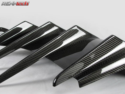 RENNtech Carbon Fiber Rear Diffuser for 219 - CLS Class