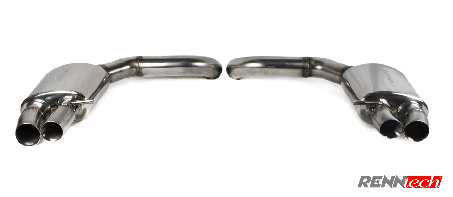 RENNtech | Stainless Steel Sport Mufflers | S 65 AMG Coupe | C217 | 6.0L BiTurbo V12 | M275
