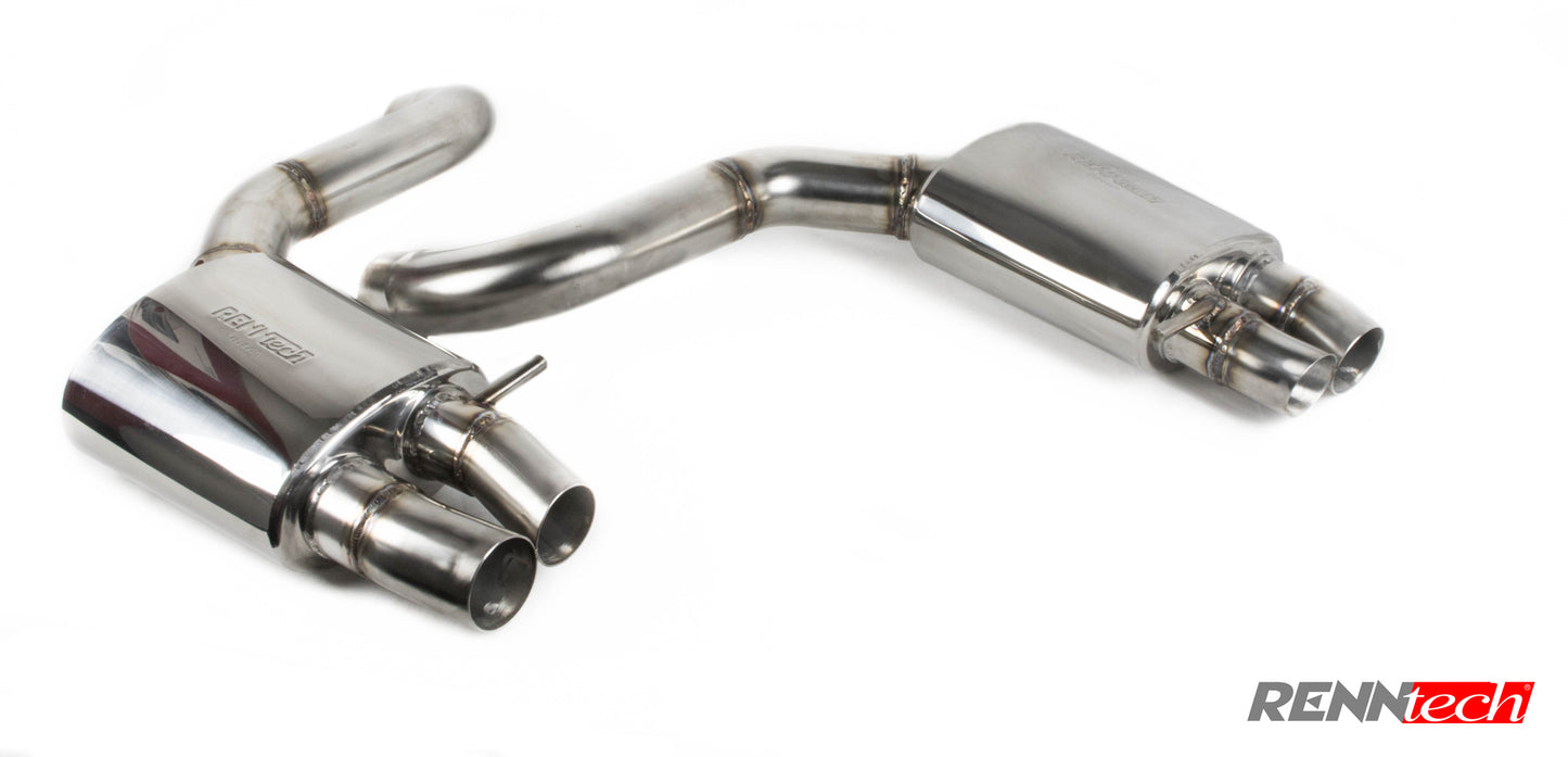 RENNtech | Stainless Steel Sport Mufflers | S 65 AMG Coupe | C217 | 6.0L BiTurbo V12 | M275