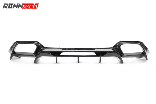 RENNtech | C190 | AMG GT / S | Rear Diffuser | Carbon Fiber
