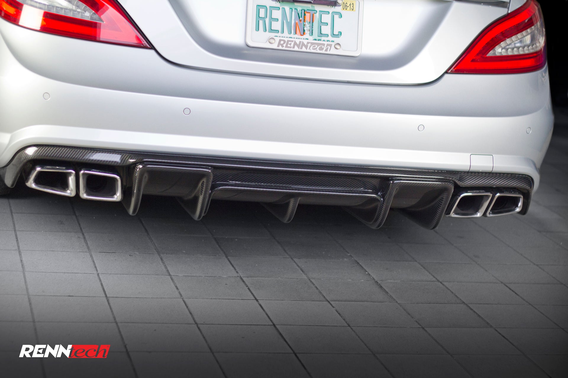 RENNtech | Carbon Fiber | Rear Diffuser | 218 - CLS Class