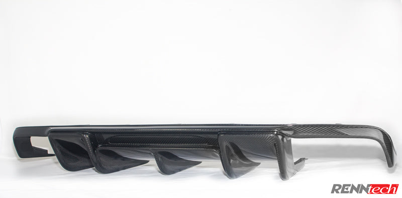 RENNtech | Fibre de carbone | Diffuseur arrière | 218 - Classe CLS