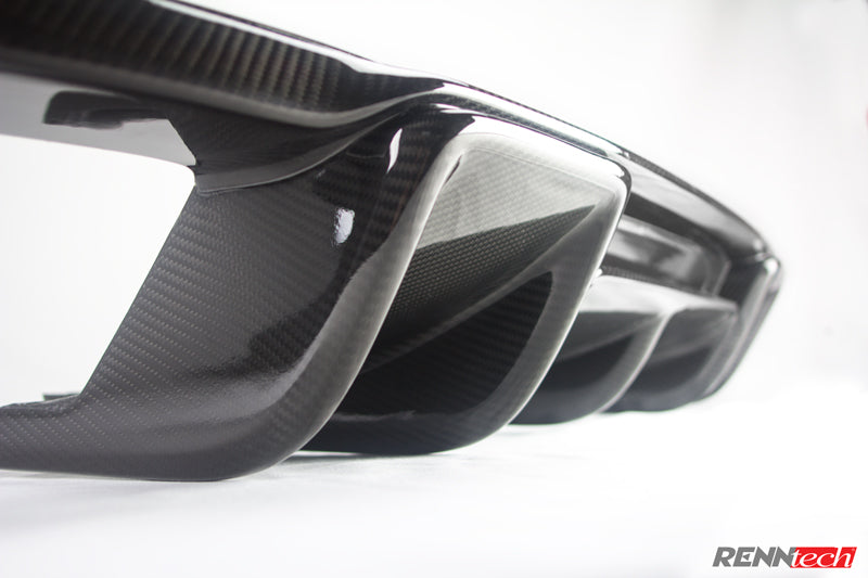 RENNtech | Fibre de carbone | Diffuseur arrière | 218 - Classe CLS