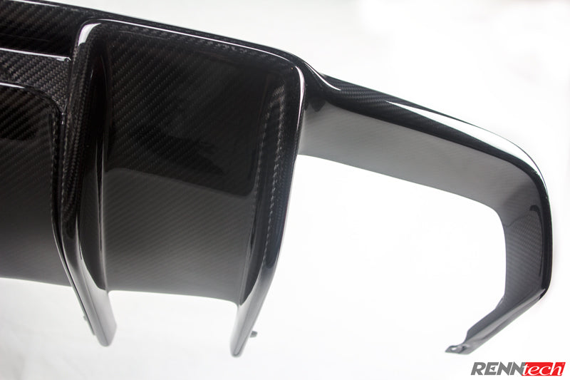 RENNtech | Fibre de carbone | Diffuseur arrière | 218 - Classe CLS