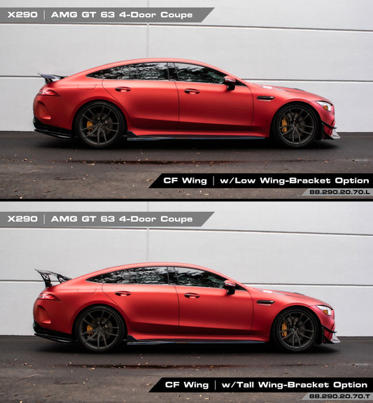 RENNtech | X290 | AMG GT 4-Door Coupe | Rear Wing | Carbon Fiber