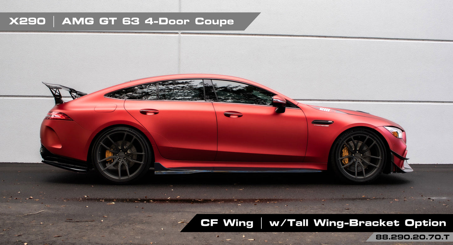 RENNtech | X290 | AMG GT 4-Door Coupe | Rear Wing | Carbon Fiber