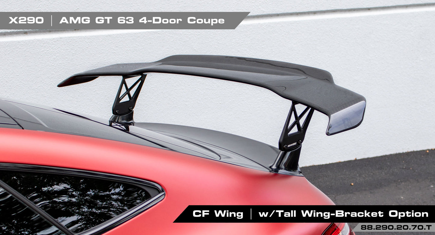 RENNtech | X290 | AMG GT 4-Door Coupe | Rear Wing | Carbon Fiber