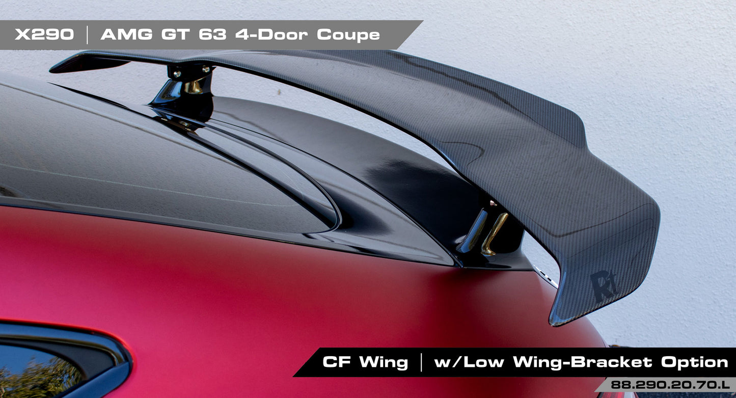 RENNtech | X290 | AMG GT 4-Door Coupe | Rear Wing | Carbon Fiber