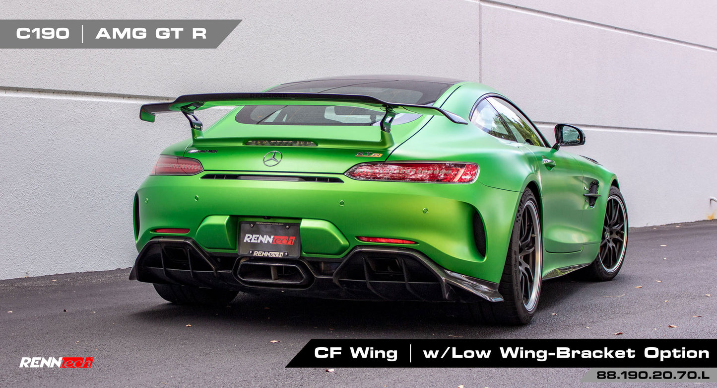RENNtech | C190 | AMG GT Series | Rear Wing | Carbon Fiber