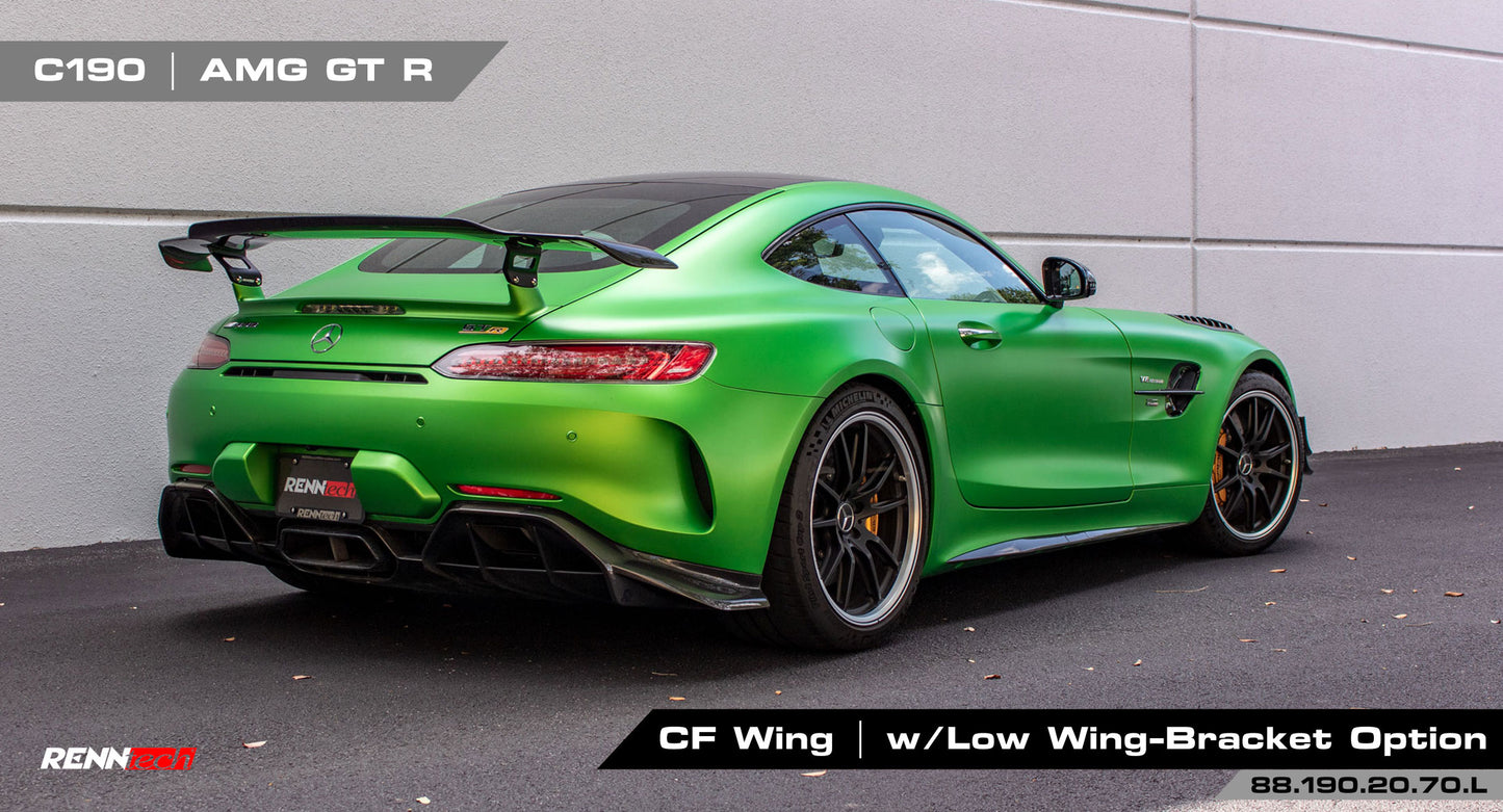 RENNtech | C190 | AMG GT Series | Rear Wing | Carbon Fiber
