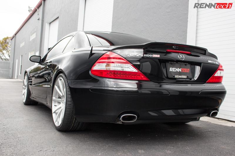 RENNtech Carbon Fiber Rear Deck Lid Spoiler for 230 - SL-Class