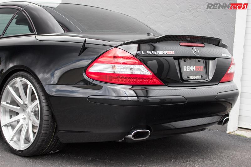 RENNtech Carbon Fiber Rear Deck Lid Spoiler for 230 - SL-Class