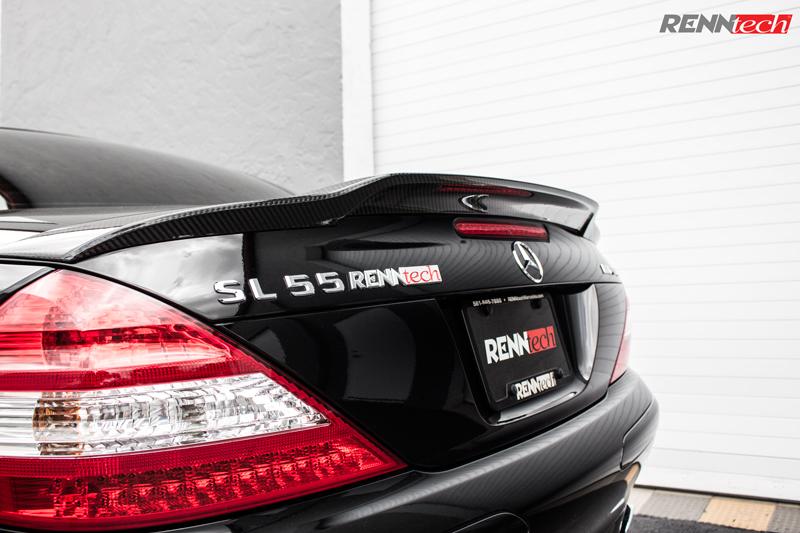 RENNtech Carbon Fiber Rear Deck Lid Spoiler for 230 - SL-Class