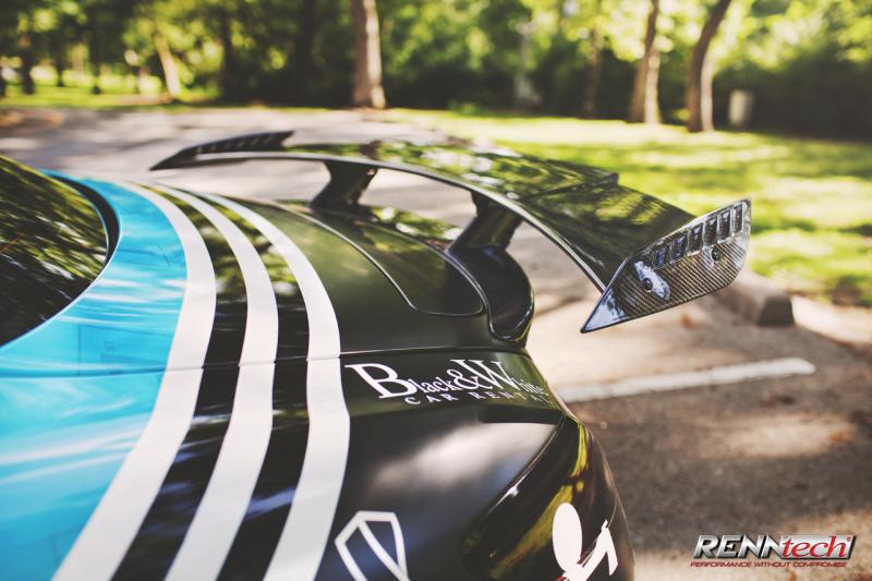 RENNtech | Carbon Fiber | Adjustable Wing w/ Lip Spoiler | C197 | SLS AMG