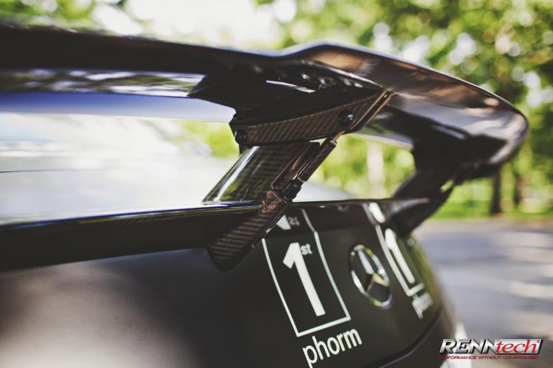 RENNtech | Carbon Fiber | Adjustable Wing w/ Lip Spoiler | C197 | SLS AMG