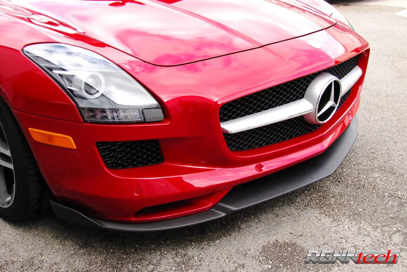 RENNtech Carbon Fiber | Front Splitter | C197 | SLS AMG