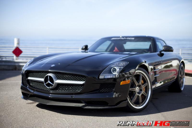 RENNtech Carbon Fiber | Front Splitter | C197 | SLS AMG