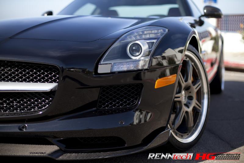 RENNtech Carbon Fiber | Front Splitter | C197 | SLS AMG