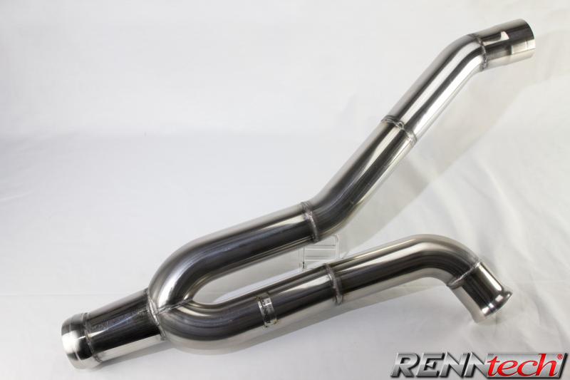 RENNtech Stainless Steel Sound and Performance Pipe for CLK 63 (C209)