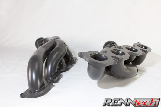 RENNtech Long Tube Headers with Downpipes and 200 Cell Sport Catalytic Converters for 211 - E 63 / 219 - CLS 63