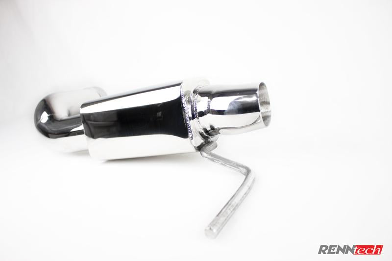 RENNtech Stainless Steel Muffler for 166 - ML 550 BiTurbo