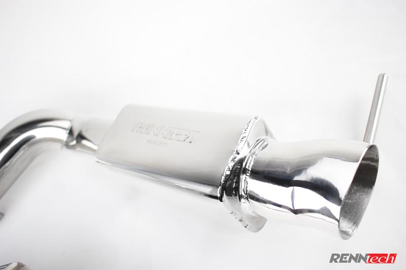 RENNtech | Stainless Steel Muffler | SL 63/65 AMG | R231