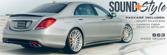 RENNtech | Sound+Style Pkg | S63 AMG Sedan | W222 | 5.5L BiTurbo V8 | M157