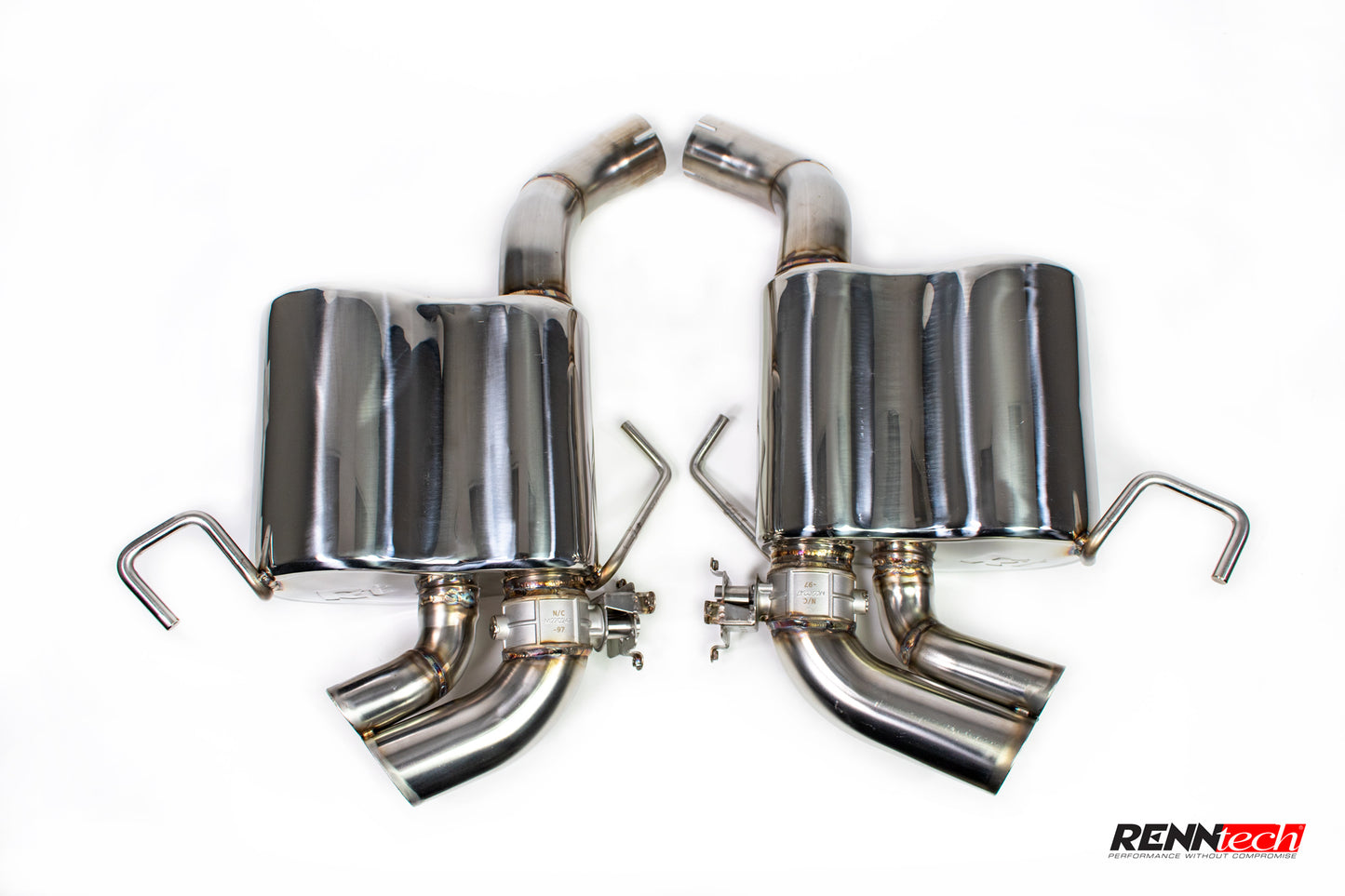 RENNtech | Stainless Steel Sport Mufflers | AMG SL | AMG GT 2-Door