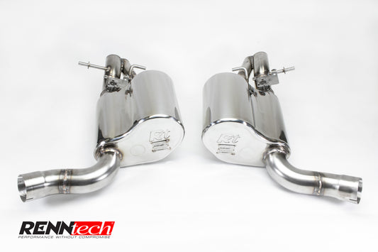 RENNtech | Stainless Steel Sport Mufflers | AMG GT63 4-Door | E63 Sedan & Wagon
