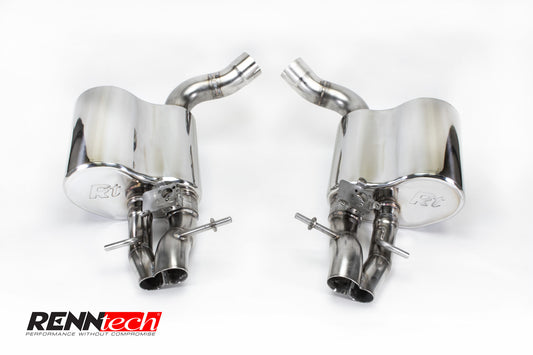 RENNtech | Stainless Steel Sport Mufflers | AMG GT63 4-Door | E63 Sedan & Wagon