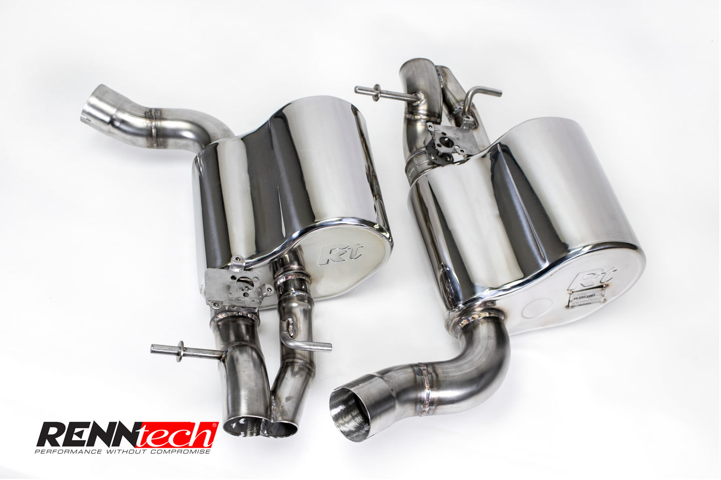 RENNtech | Stainless Steel Sport Mufflers | AMG GT63 4-Door | E63 Sedan & Wagon