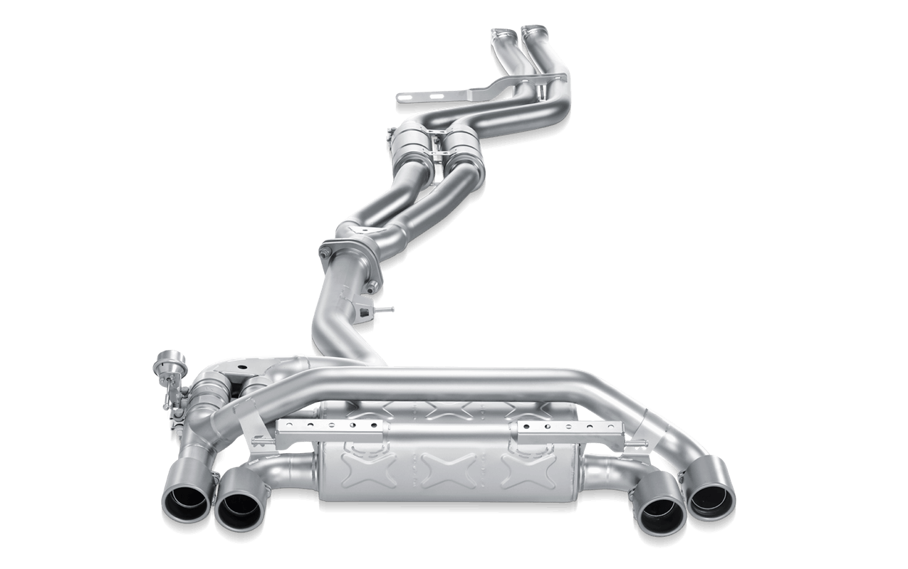 Ligne Akrapovic Evolution (Titane) pour Série 1 M Coupé (E82) 