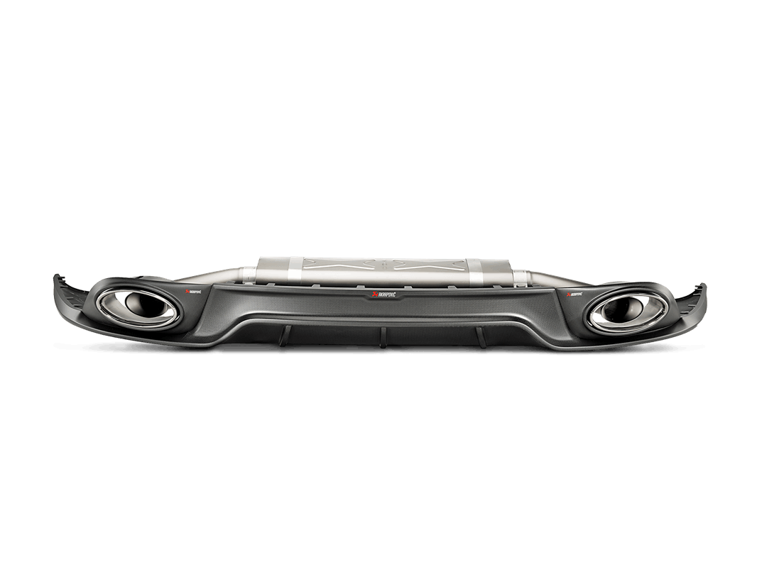 Akrapovic Carbon Fiber Rear Diffuser for Porsche 911 Turbo/Turbo S (991)