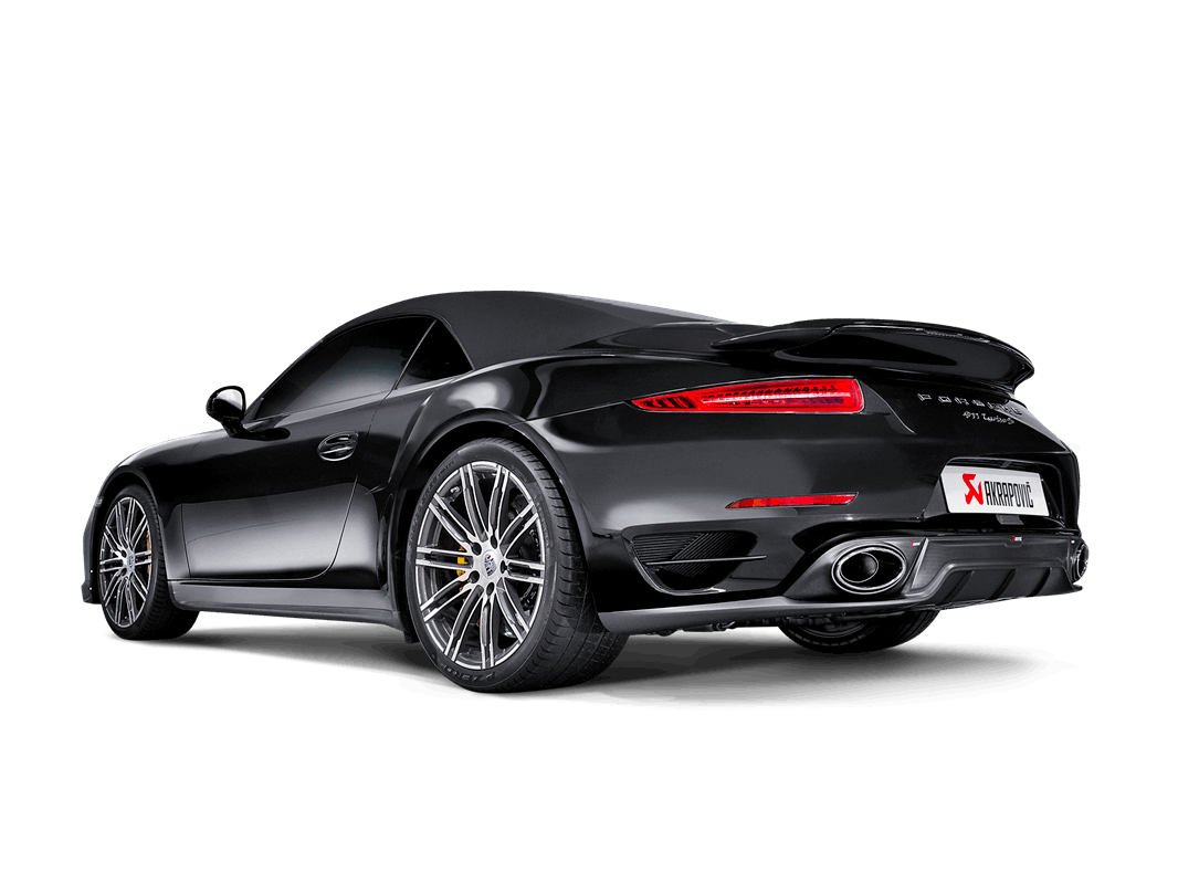 Akrapovic Carbon Fiber Rear Diffuser for Porsche 911 Turbo/Turbo S (991)