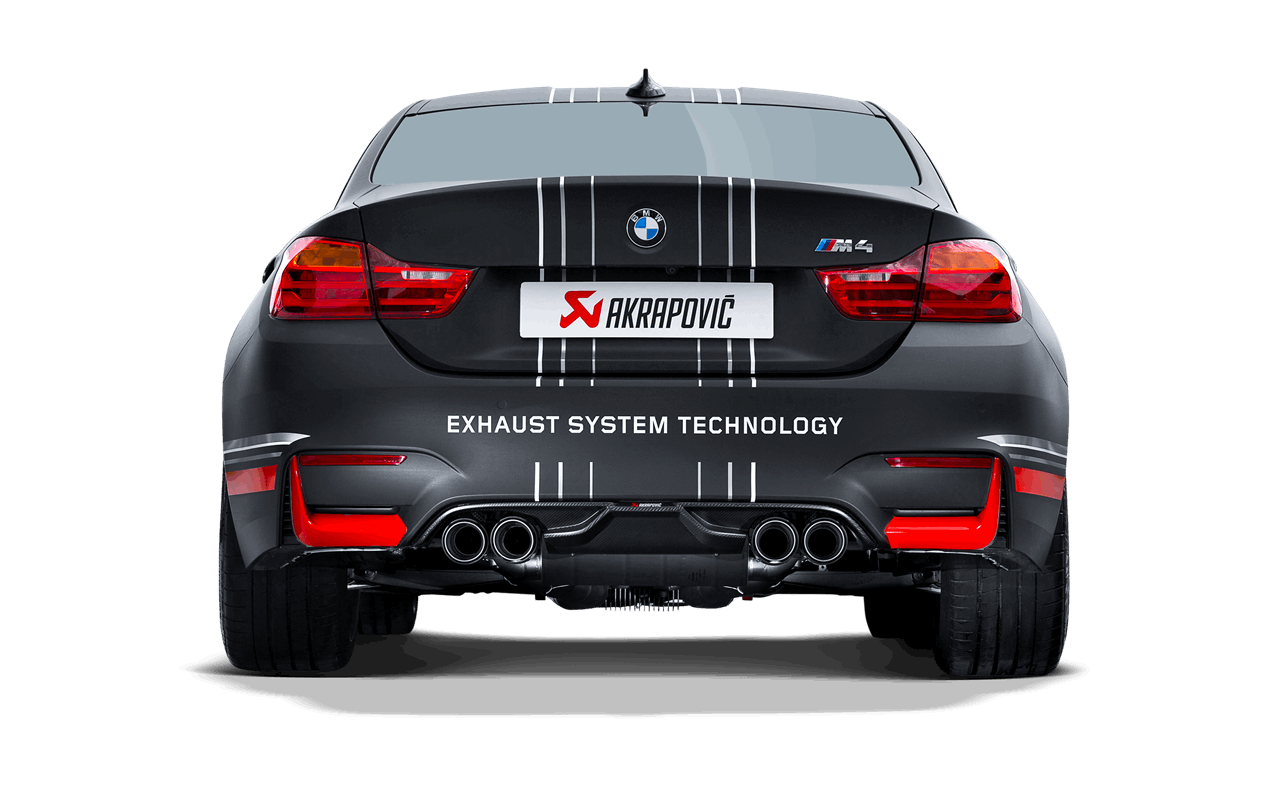 Akrapovic Carbon Fiber Rear Diffuser for BMW M3 (F80) and M4 (F82,F83)