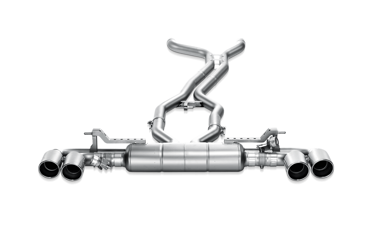 Akrapovic Evolution Line (Titanium) for Porsche Cayenne Turbo S (985)