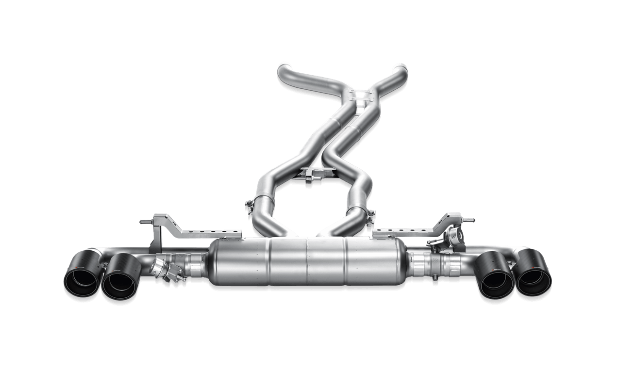 Akrapovic Evolution Line (Titanium) for Porsche Cayenne Turbo S (985)
