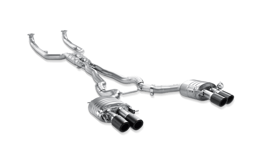 Ligne Akrapovic Evolution (Titane) pour BMW M6 (F12, F13) 2015