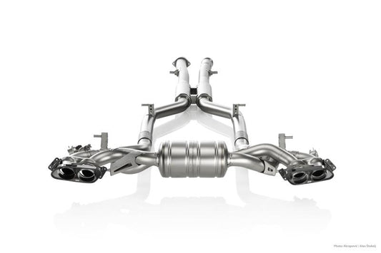 Akrapovic | Full Titanium Evolution Exhaust System | C197 | SLS AMG/GT