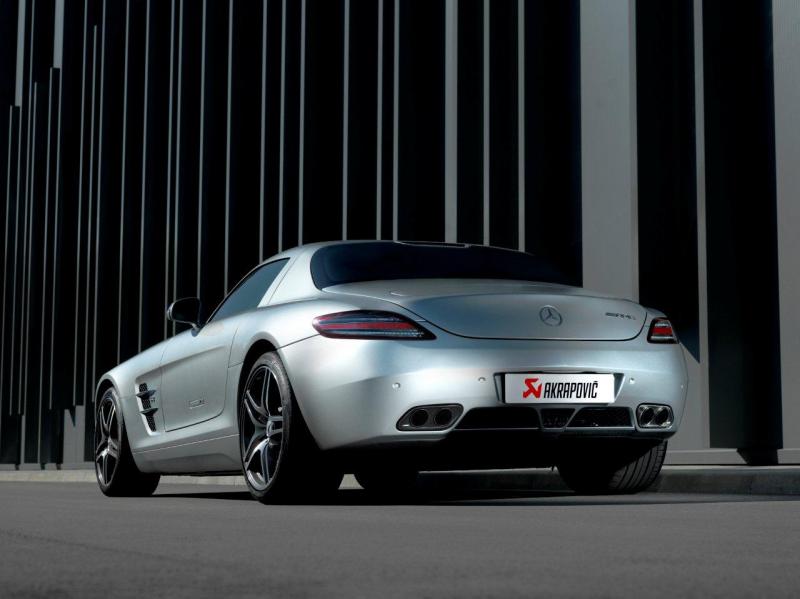 Akrapovic | Full Titanium Evolution Exhaust System | C197 | SLS AMG/GT