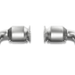Ensemble de tubes de liaison Akrapovic (catalyseurs 100 cpsi, titane) pour Porsche 911 Turbo/Turbo S (997.2)