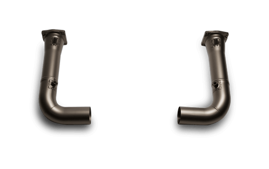 Akrapovic Link-pipe Set (Titanium) for Porsche 911 Turbo (997)