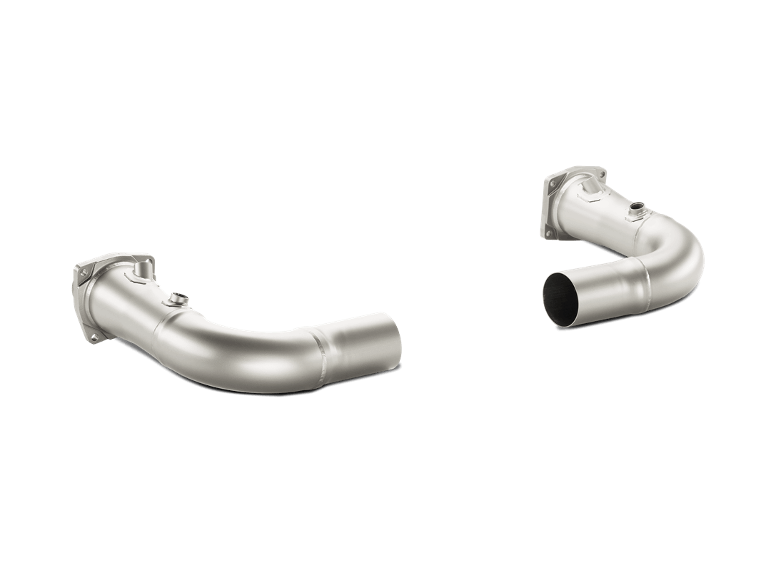 Akrapovic Link-Pipe Set w/o Cat (Titanium) Porsche 911 Turbo/Turbo S (991)