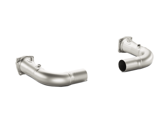 Akrapovic Link-Pipe Set w/o Cat (Titanium) Porsche 911 Turbo/Turbo S (991)