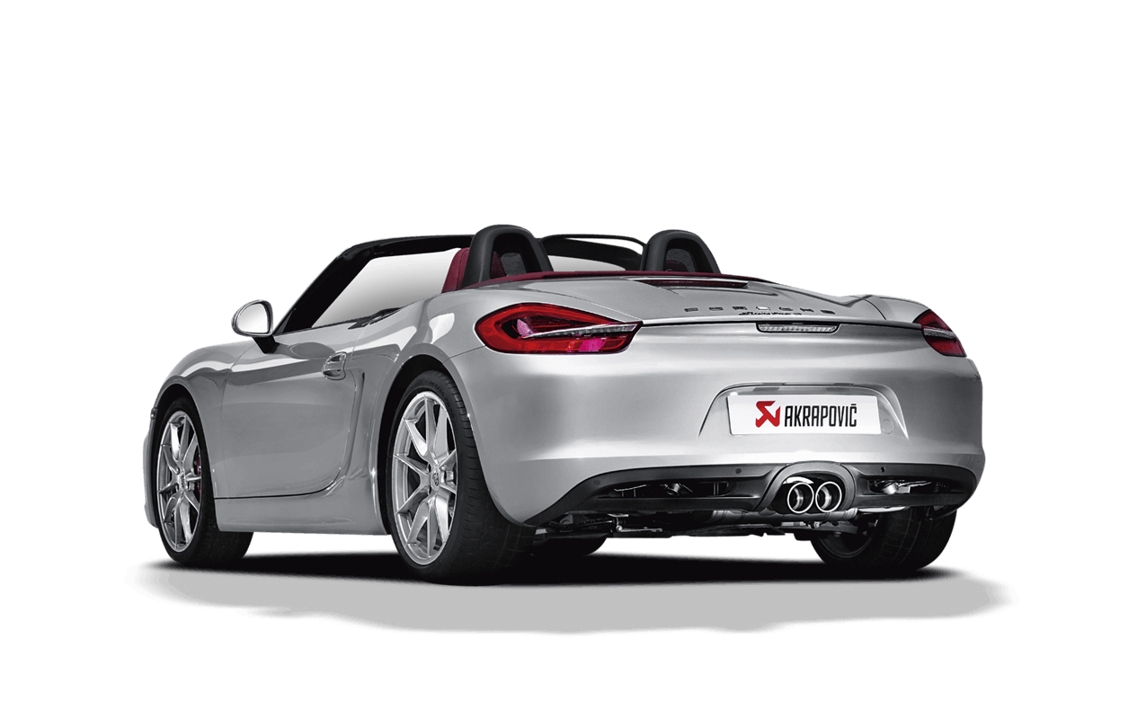 Akrapovic Slip-On Line (Titanium) for Porsche Boxster (981)