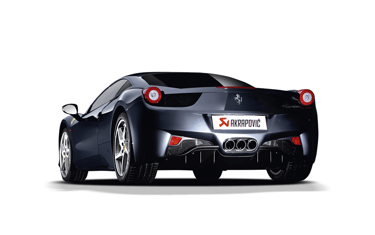 Akrapovic Slip-On Line (Titanium) for Ferrari 458