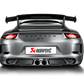 Akrapovic Slip-On Line (Titanium) for Porsche 911 GT3/RS (991 and 997)