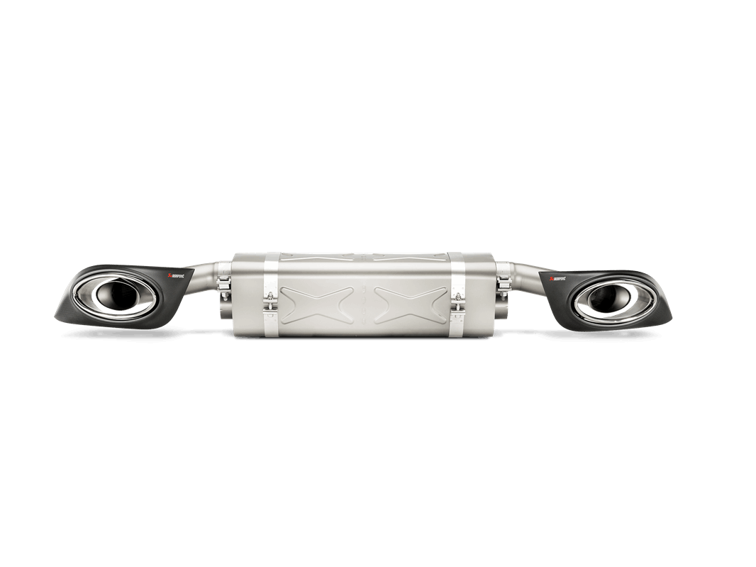 Akrapovic Slip-On Line (Titanium) for Porsche 911 Turbo/Turbo S (991)