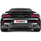 Akrapovic Slip-On Line (Titanium) for Porsche 911 Turbo/Turbo S (991)